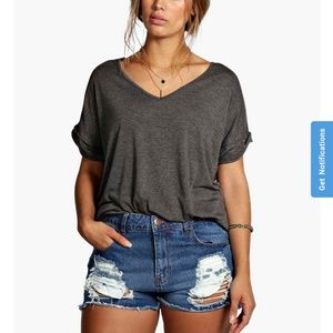 NWT BooHoo Plus Ripped Denim Jeans Sz 18